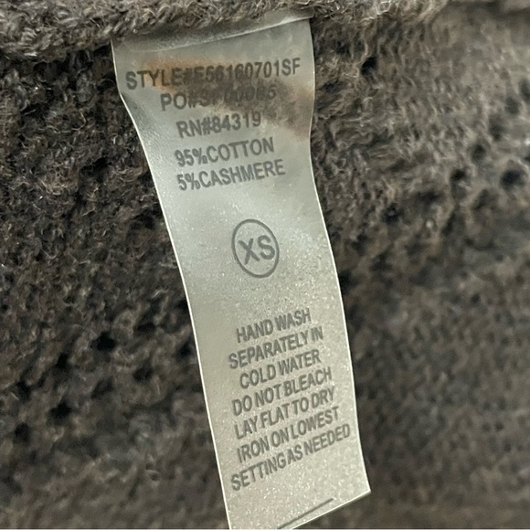 Evolution by Cyrus Cardigan Cotton/ Cashmere Size XS - Picture 7 of 7